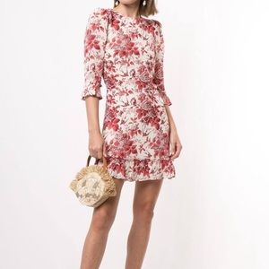 Reformation Doutzen Floral Dress 2
